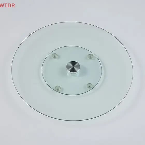 (WHDR) Gadget Metálico Giratório De Metal Para Mesa Giratória Disco Rotativo De Alumínio Decoração De Bolos