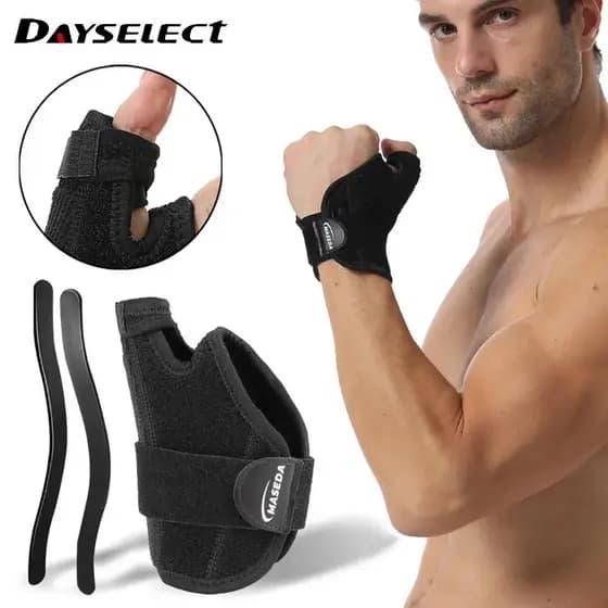 DAYSELECT 1 Peça Tala Banda Cinta Pulseira Treinamento De Levantamento De Peso Entorse Antebraço Suporte De Pulso