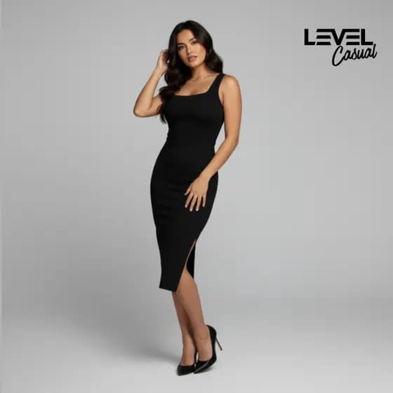 Vestido Feminino Varias Cores Ribana Premium