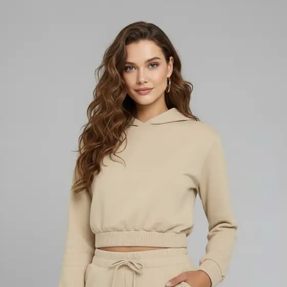 Blusa Moletom Feminina com Capuz