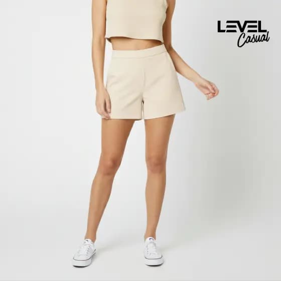 Short Feminino Alfaiataria Varias Cores Lançamento Verão