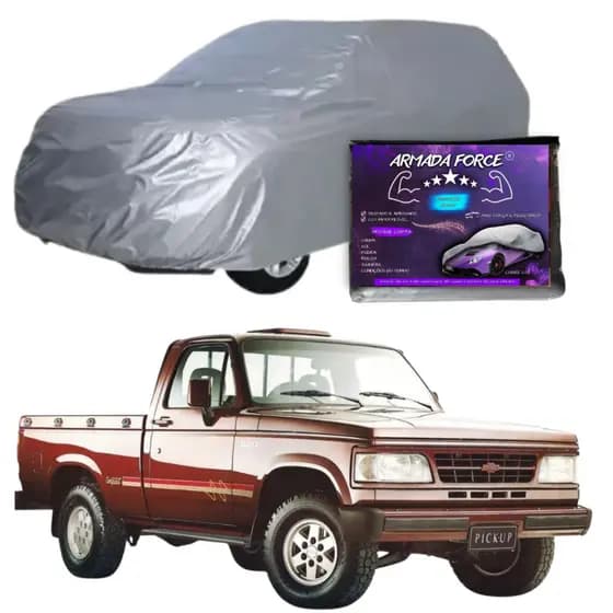 Capa Cobrir Pick Up D20 ARMADA FORCE Impermeável 100% Sem Forro Protege Sol Chuva Poeira Anti-UV