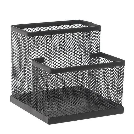 Porta Caneta Porta Lápis Porta Treco Organizador de Mesa Metal