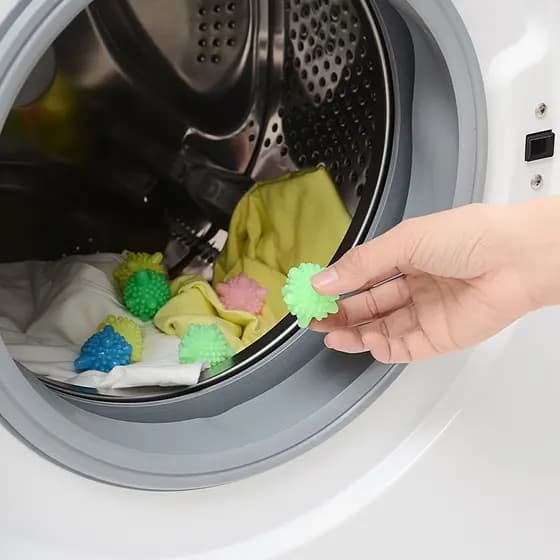 Bola De Lavar Roupa Lavanderia Roupas Secadora Bolinha Ferramentas De Limpeza Reutilizável