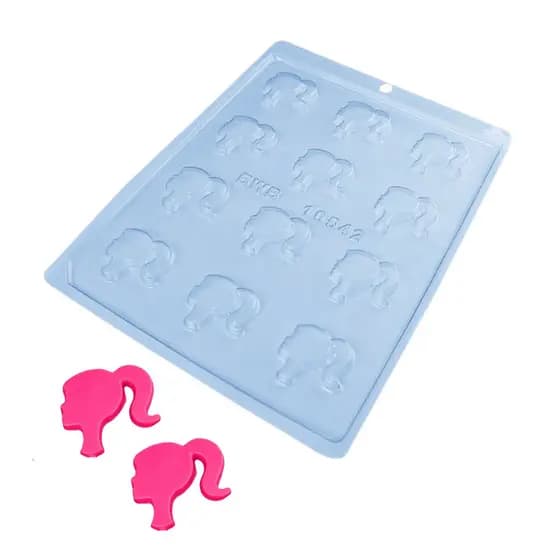 Forma Chocolate APLIQUE BONECA Ref. 10542 Tradicional Simples BWB