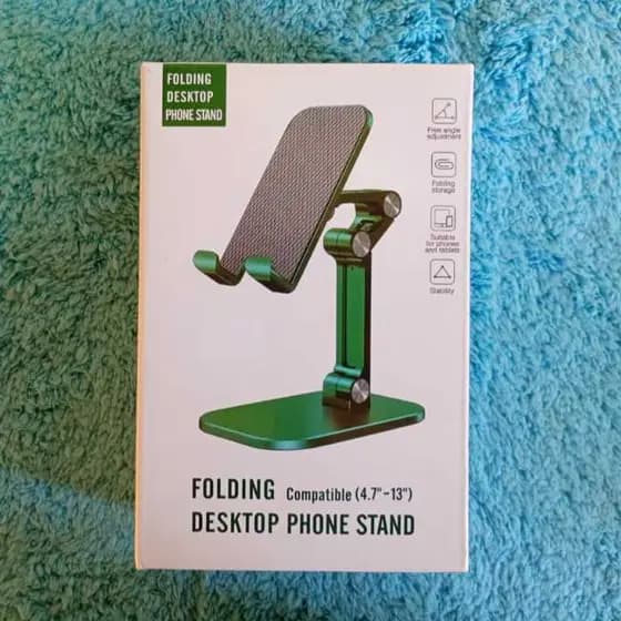 Suporte para Celular e Tablet de Mesa com Ajuste de Altura e Ângulo - ZJ-FP3