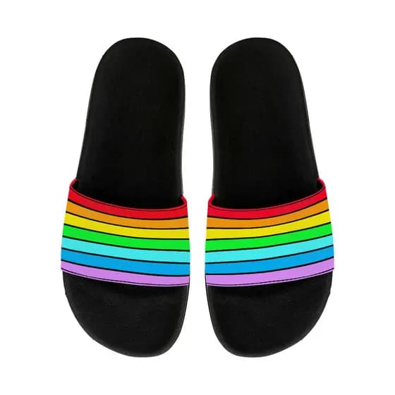 Chinelo Slide Masculino E Feminino Estampa LGBT