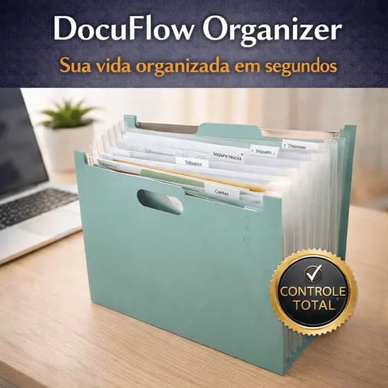 Pasta Organizadora Sanfonada 13 Divisoes Multiuso Expansivel Escritório Casa Sortida
