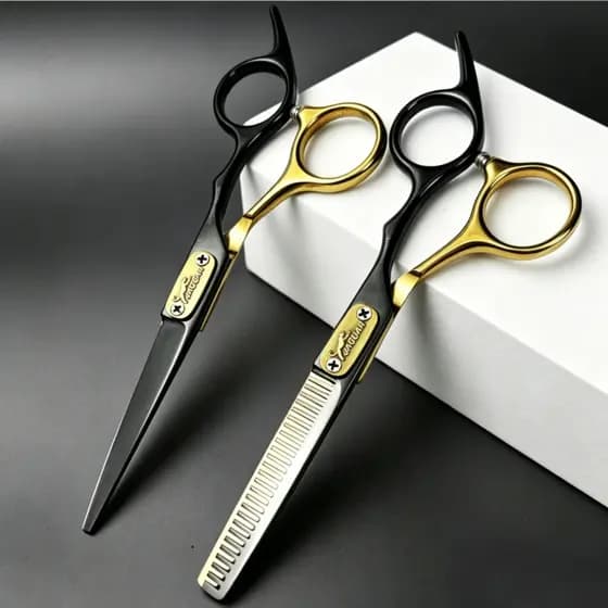 Tesoura De Corte De Cabelo Jaguar De 6.7 Polegadas Conjunto De Tesouras De Cabeleireiro Desbaste Para Barbeiro/Salão/Cas