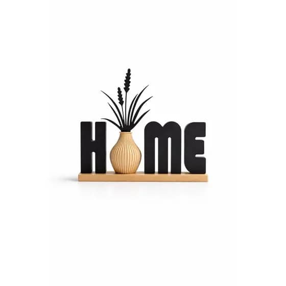 Kit Decorativo HOME com Vaso Personalizável – Presente para dia das Mães
