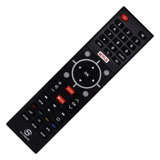 Controle Remoto Led Tv Semp L43S3900FS COMPATÍVEL