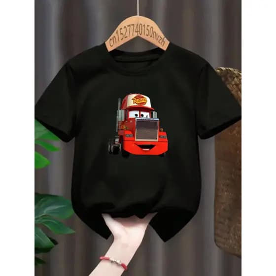 Camiseta infantil Juvenil Caminhão Mack Carros Macquem 100% algodão