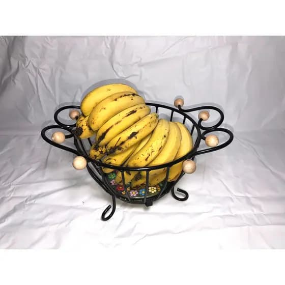 Fruteira de Mesa com Pintura feita a Mão Super Promoção