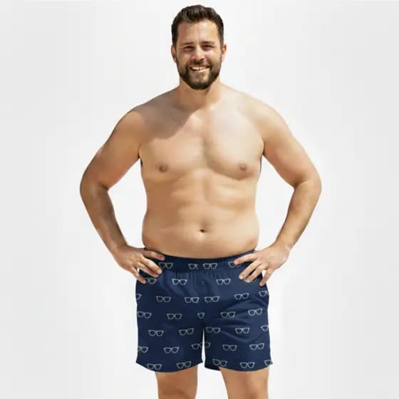 Kit 05 Cuecas Samba Canção Plus Size Extra Grande EXGG Malha Fria