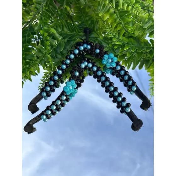 Correia slim customizada TRAMA DE PÉROLAS PARA CHINELOS