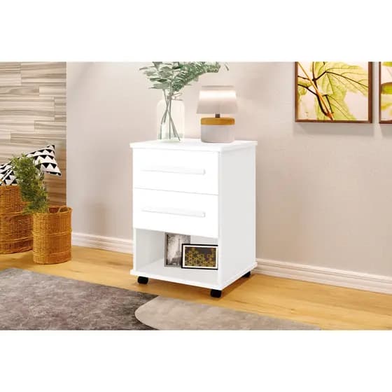 Criado Box Mesa De Cabeceira Para Cama Lacroux - Envio Imediato