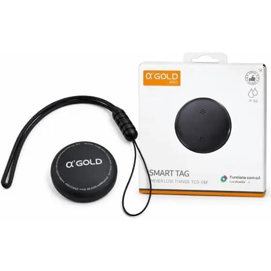 Rastreador ANDROID com Alarme de Sonoro Localizador Smart Tag Compatível Google Find, Localizar Pet, Criança Chave GPS