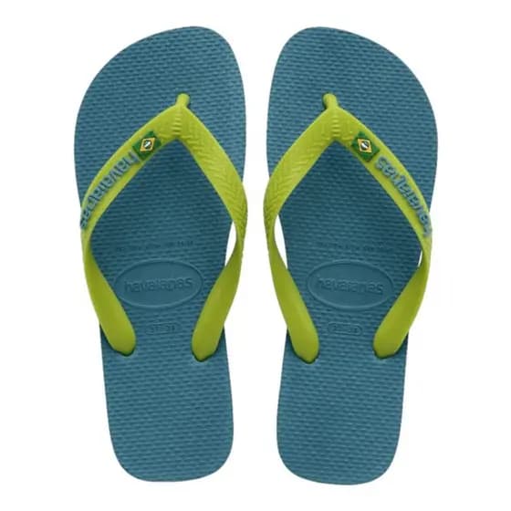 Chinelo Havaianas Top Brasil Logo Original Tamanho 45/46 Masculino Feminino Unissex Envio Rápido