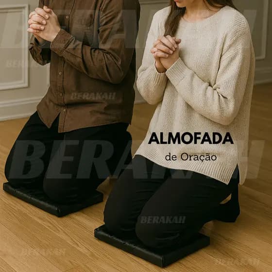Joelheira para oração, trabalho, casamento