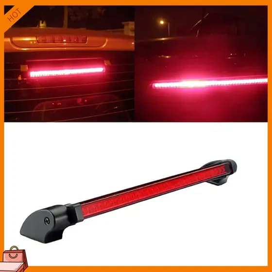 EDGward15.br 12V Auto Car Tail Brake Light Bar Red LED High Mount Stop Rear Warning Lamp
