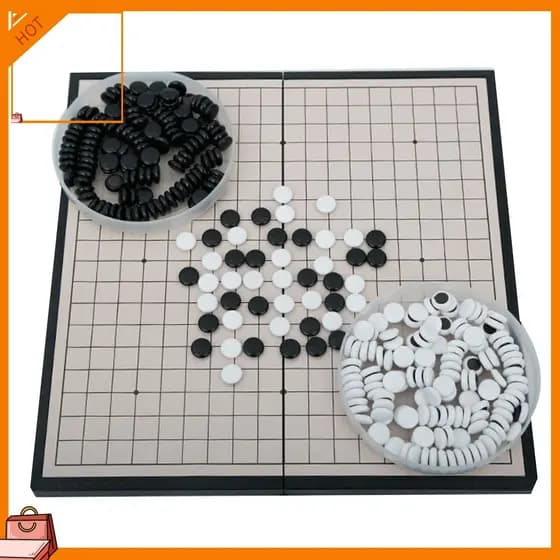 EDGward7.br Kid Adult Portable Folding ic Go Game Board Set Amusement Intelligence Toy