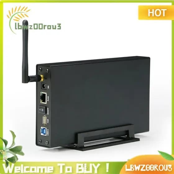 Portátil 3.5'HDD SSD Gabinete 300Mbps USB De Disco Rígido Externo Plugue Do Reino Unido