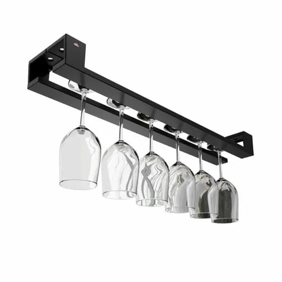 Porta Taça sem madeira, Estilo Industrial 17x60cm, perfeito para personalizar aonde desejar.