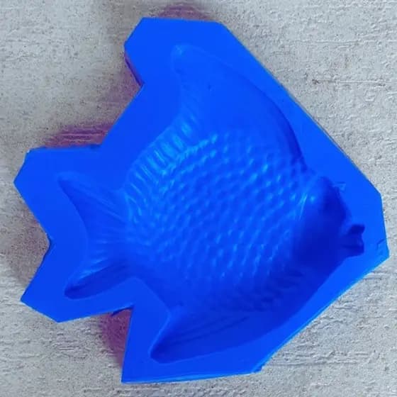 Molde de silicone 1944 Peixe biscuit e confeitaria