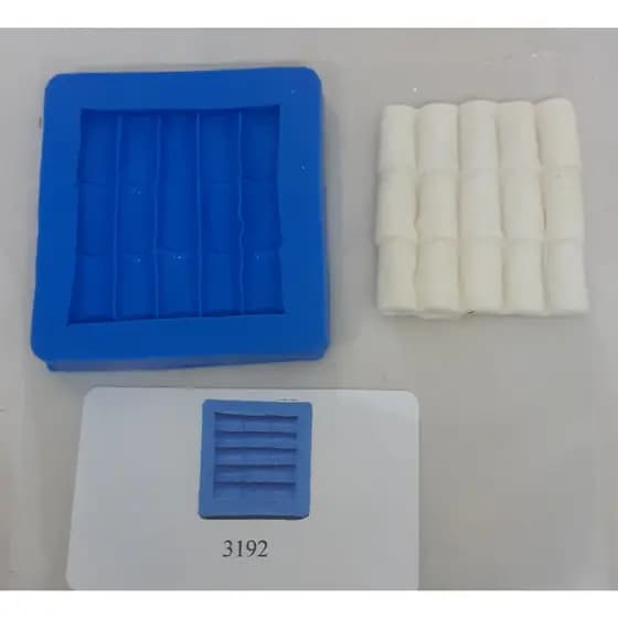 Molde de silicone 3192 - Telhado
