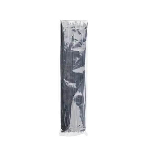Abraçadeira Nylon 40cm 48mm Kit 50 Unidades Fixação Organizador Resistente Preta