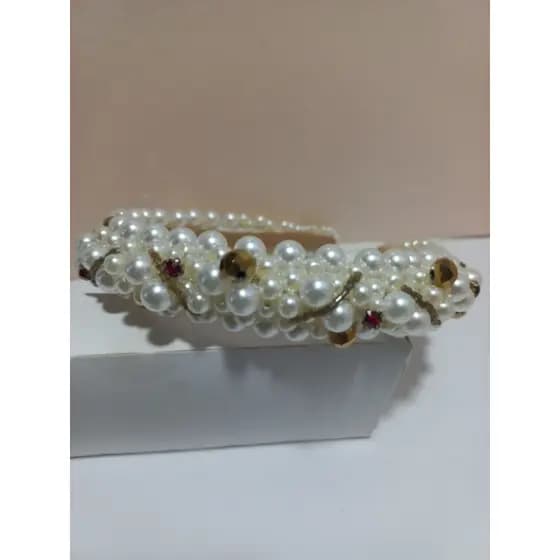 tiara de pérolas tiara bordada tiaras de luxo acessorios de cabelo feminino