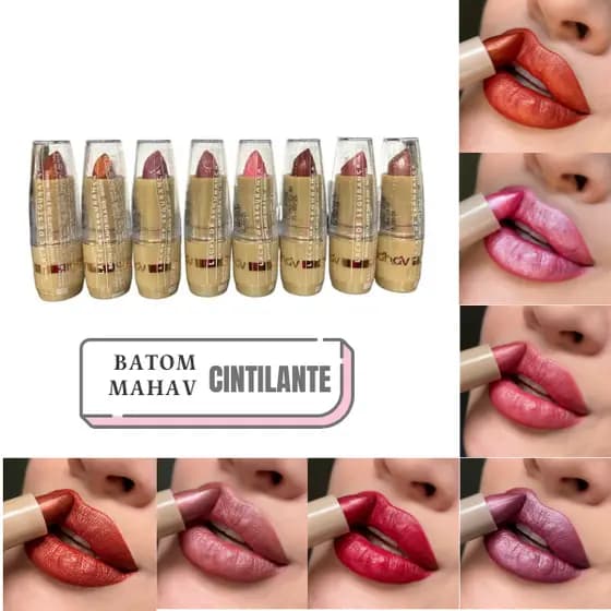 Batom Cintilante Dia a Dia - Mahav (BCDMV)