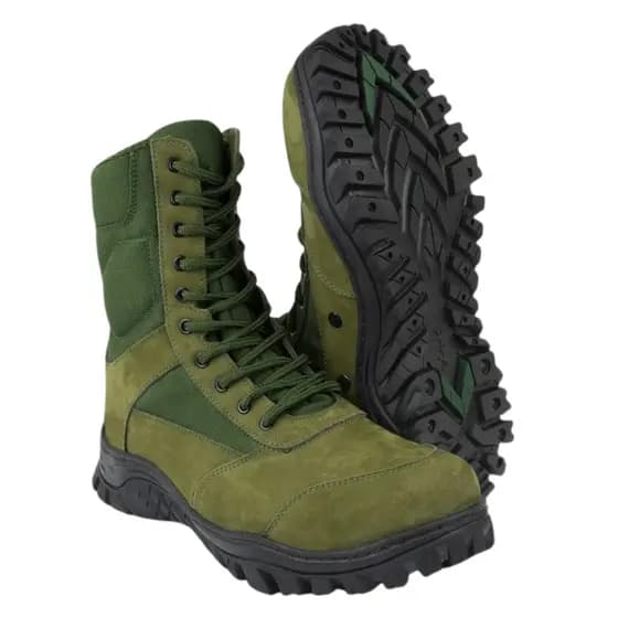 Coturno Militar Novo Exército Brasileiro Verde Selva – Nobuck Price Calçados
