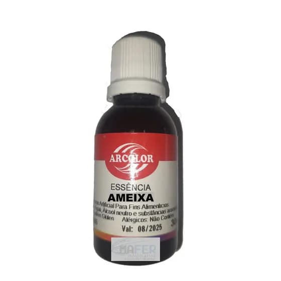 Kit 12 Essência Artificial Comestível Ameixa 30ml Arcolor