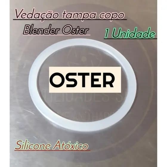 Anel Vedação Silicone Tampa Copo Blender Oster