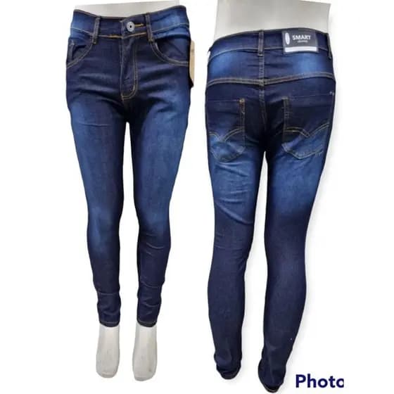 Calça Masculina Jeans Skinny Slim Com Elastano