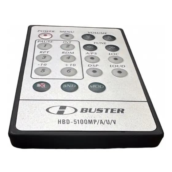Controle Remoto Som Automotivo H-buster Hbd-5100mp/a/u/v