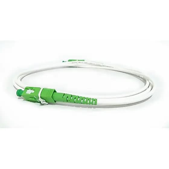 CORDÃO FIBRA ÓPTICA AC/APC SC-APC 3.0MM | COMPRIMENTO 1,5M | NOVO