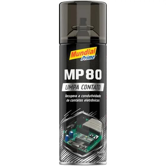 Limpa Contatos MP80 300ml Spray Circuitos Elétricos Eletrônicos Automotivo Informática Celulares