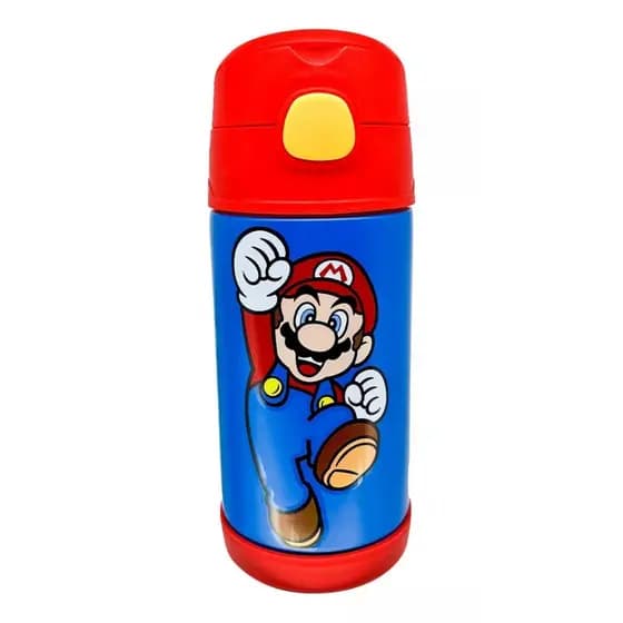 Garrafa Térmica Super Mario Bros Garrafa Super Mario o Filme