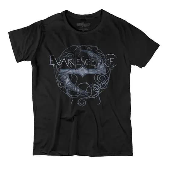 Camiseta Evanescence Camiseta Banda Evanescence No Brasil