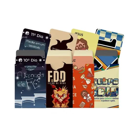 Kit Jogo Bíblico - Os 4 Pilares da Fé