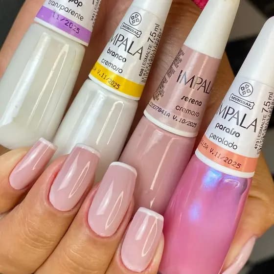 Kit 4 Esmalte Impala Francesinha Cremoso Esmalte Atacado Promoção