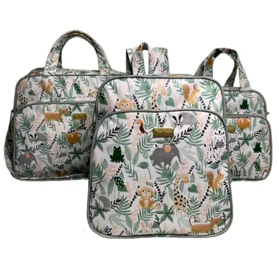 kit mala Maternidade Lançamento Bolsa bebe mochila 3 peças