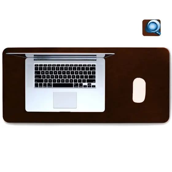 DESKPAD COURO GAMER ESCRITÓRIO MESA DECORAÇÃO 150X30