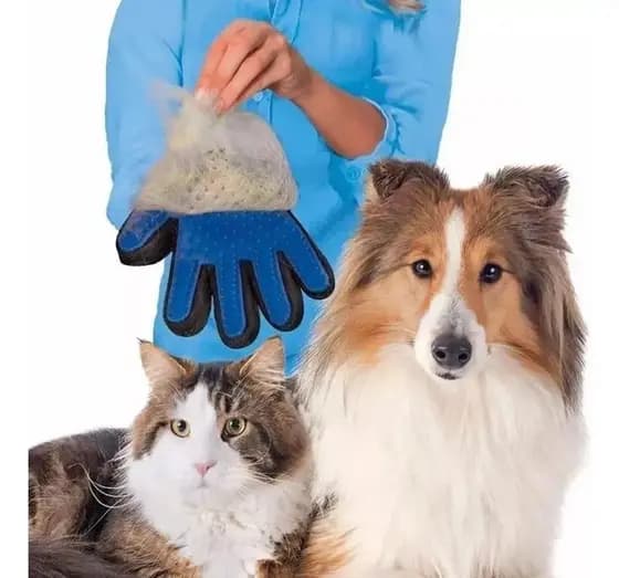 Luva Escova Remover pelos Magnetica Pet SNP03 Snel Home