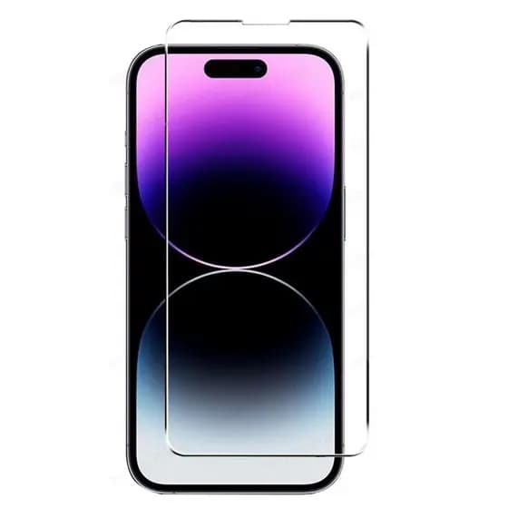 Película Para iPhone 14 / 14 Plus / 14 Pro / 14 Pro Max / 15 / 15 Plus / 15 Pro / 15 Pro Max Vidro Temperado 9h