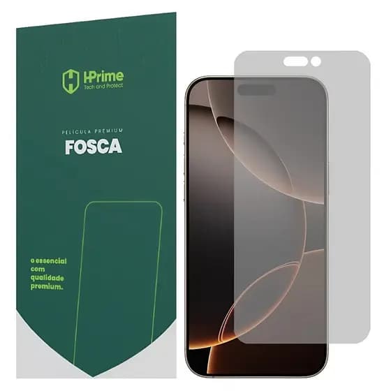 Pelicula Hprime Para iPhone16/16 Plus/16 Pro/16 Pro Max Plastico Fosca