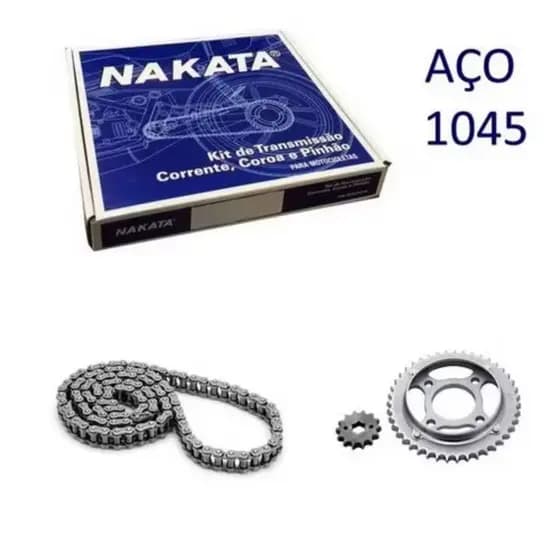 Kit Relaçao Crosser Xtz 150 14 2017 Aço 1045 Nakata Tm10235