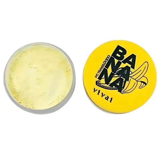 Pó Banana Translúcido Vivai - Pó Solto Vivai - Pó Acabamento